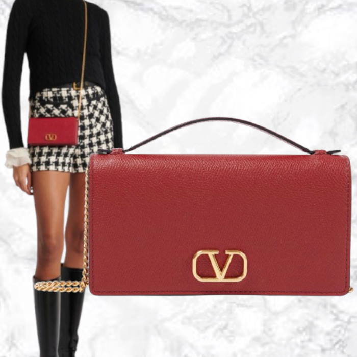 VALENTINO【関税込み＊送料無料】VLogo クロスボディバッグ