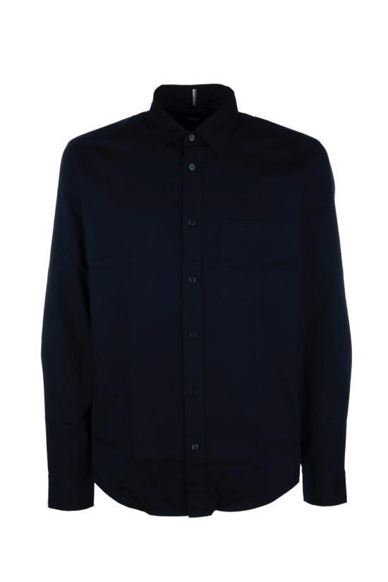 シャツ HUGO BOSS Men Long Tops 50520284 404 DARK BLUE