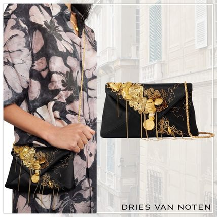 【美品】ドリスヴァンノッテン　クラッチバッグ DRIES VAN NOTEN Dries Van Noten(ドリス ヴァン ノッテン) クラッチバッグ
