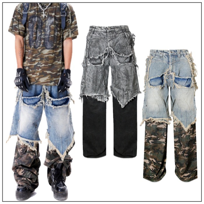 【コージーワールドワイド】Chaos Dream Camo Layer Pants