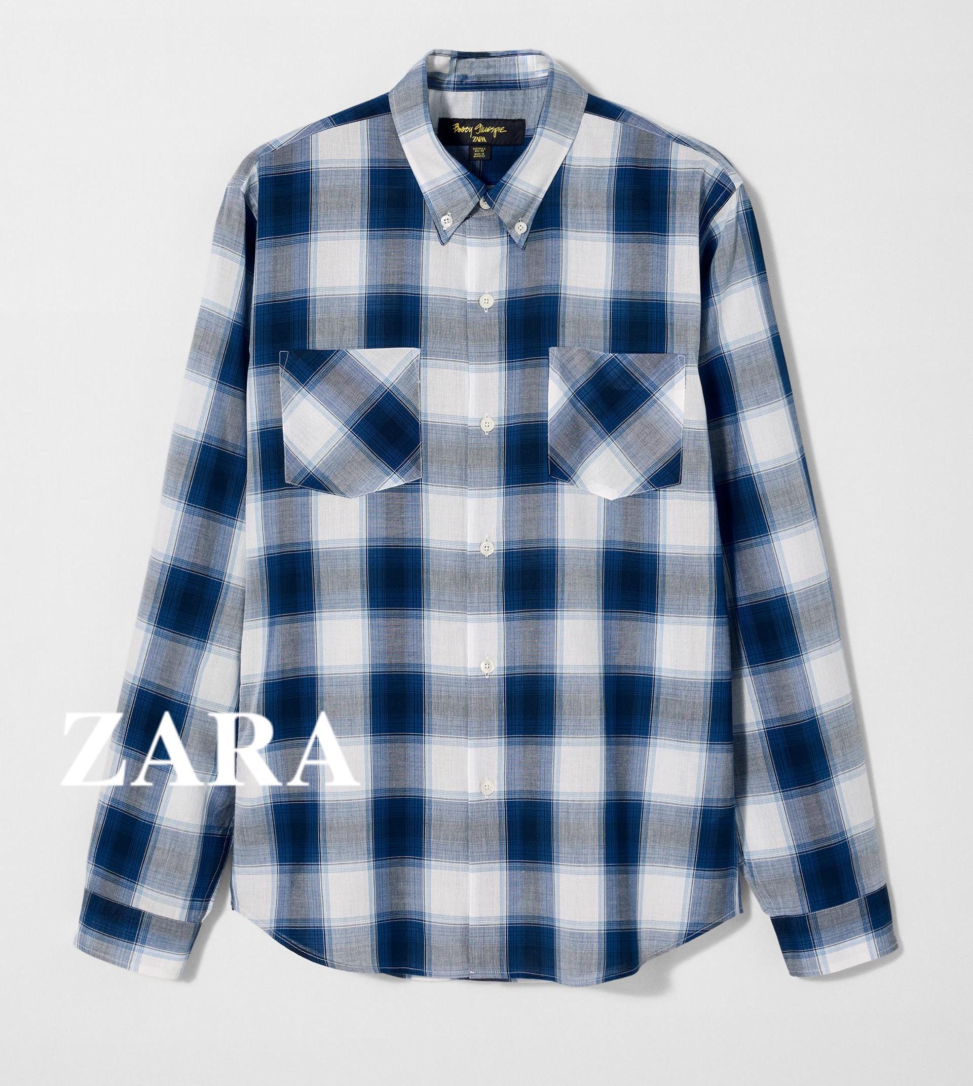 ★ドイツ発*ZARA*新作*X BOBBY GILLESPIE チェックシャツ★