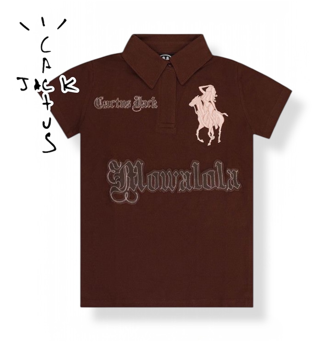 ☆ Cactus Jack x Mowalola コラボポロシャツ ☆