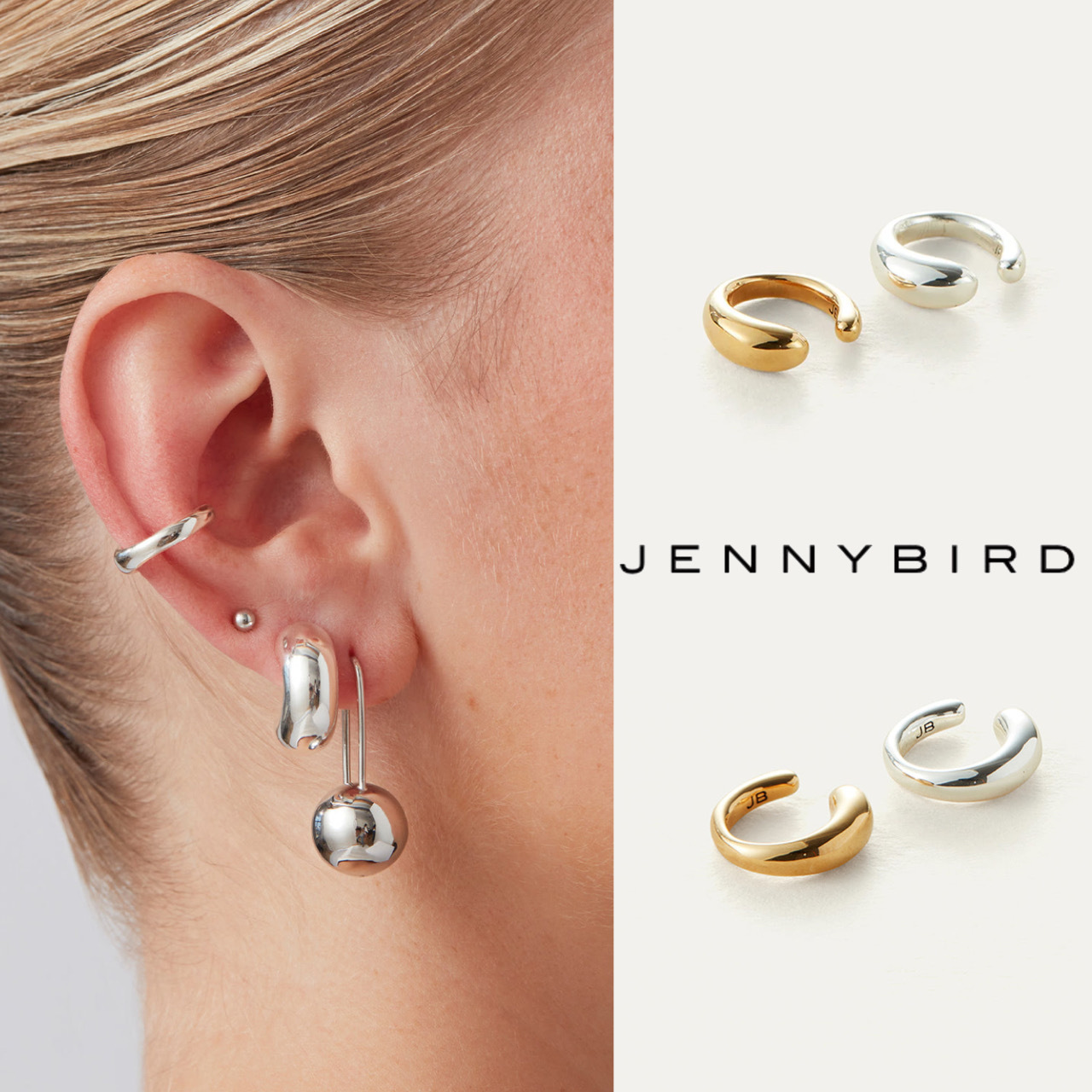 【JENNY BIRD】Sila イヤーカフセット - スモール 関税込