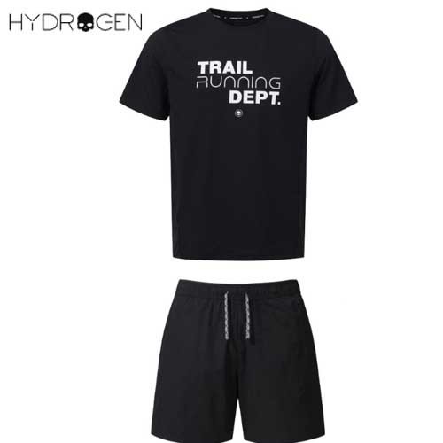 [HYDROGEN] Tシャツ & ハーフパンツセット セットアップ R6560
