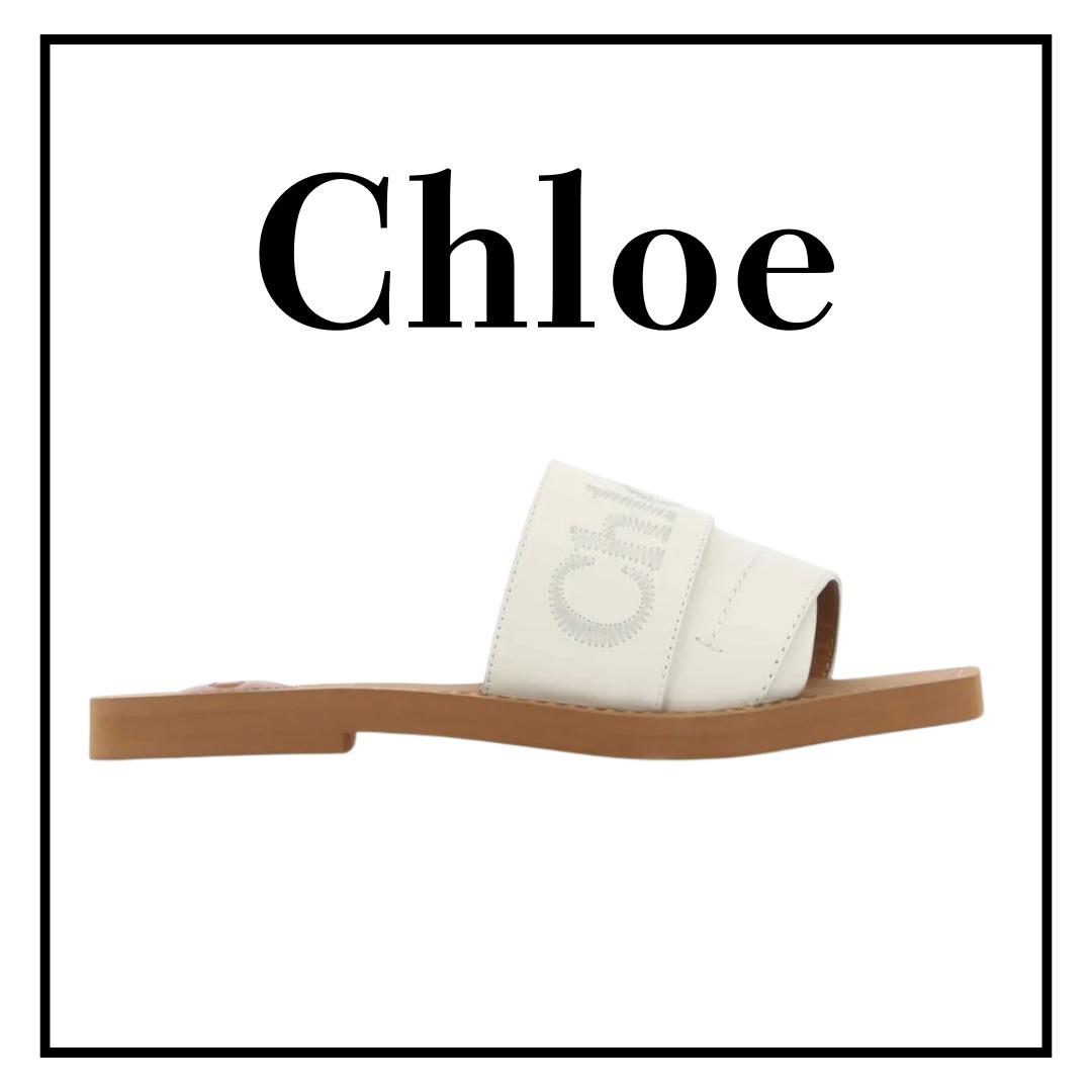 【Chloe】Woody フラットミュール
