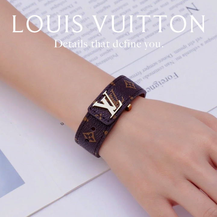 *大人の手元に*【Louis Vuitton】ブレスレット・LV スリム