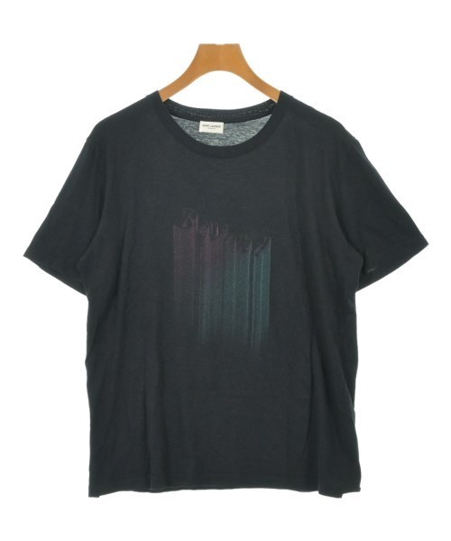 SAINT LAURENT PARIS Tシャツ・カットソー 黒 2137125E0002