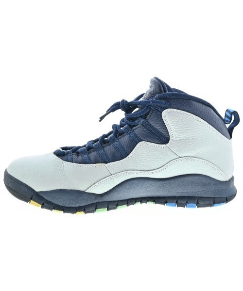NIKE ナイキ スニーカー グレーx紺 28.5cm 3600225Y0563