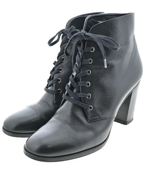 CHANEL シャネル ブーツ 黒 EU37(23.5cm位) 4100125Y0047