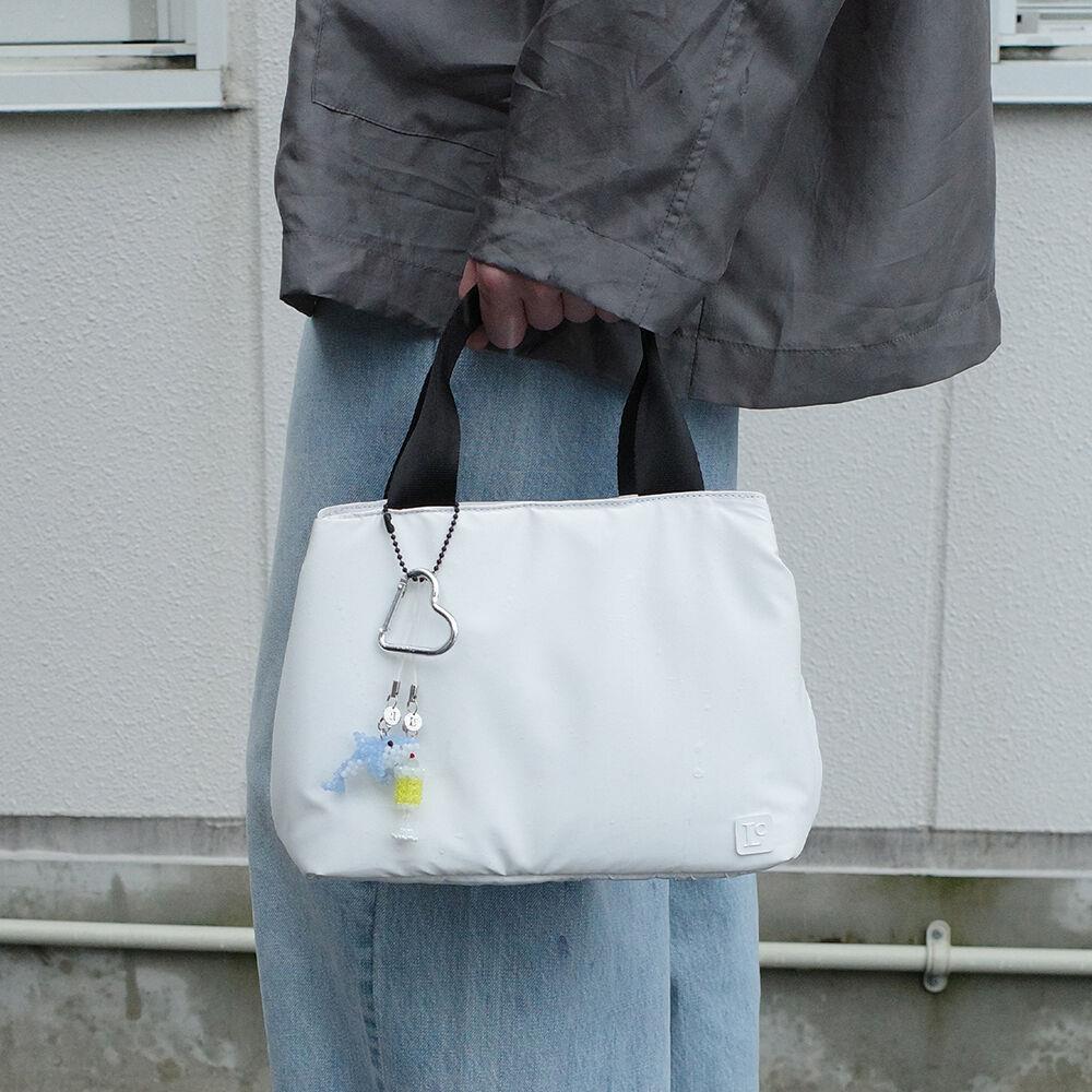 ★LOW CLASSIC★ PADDED MINI TOTE BAG_WHITE_LC242_BA04WH