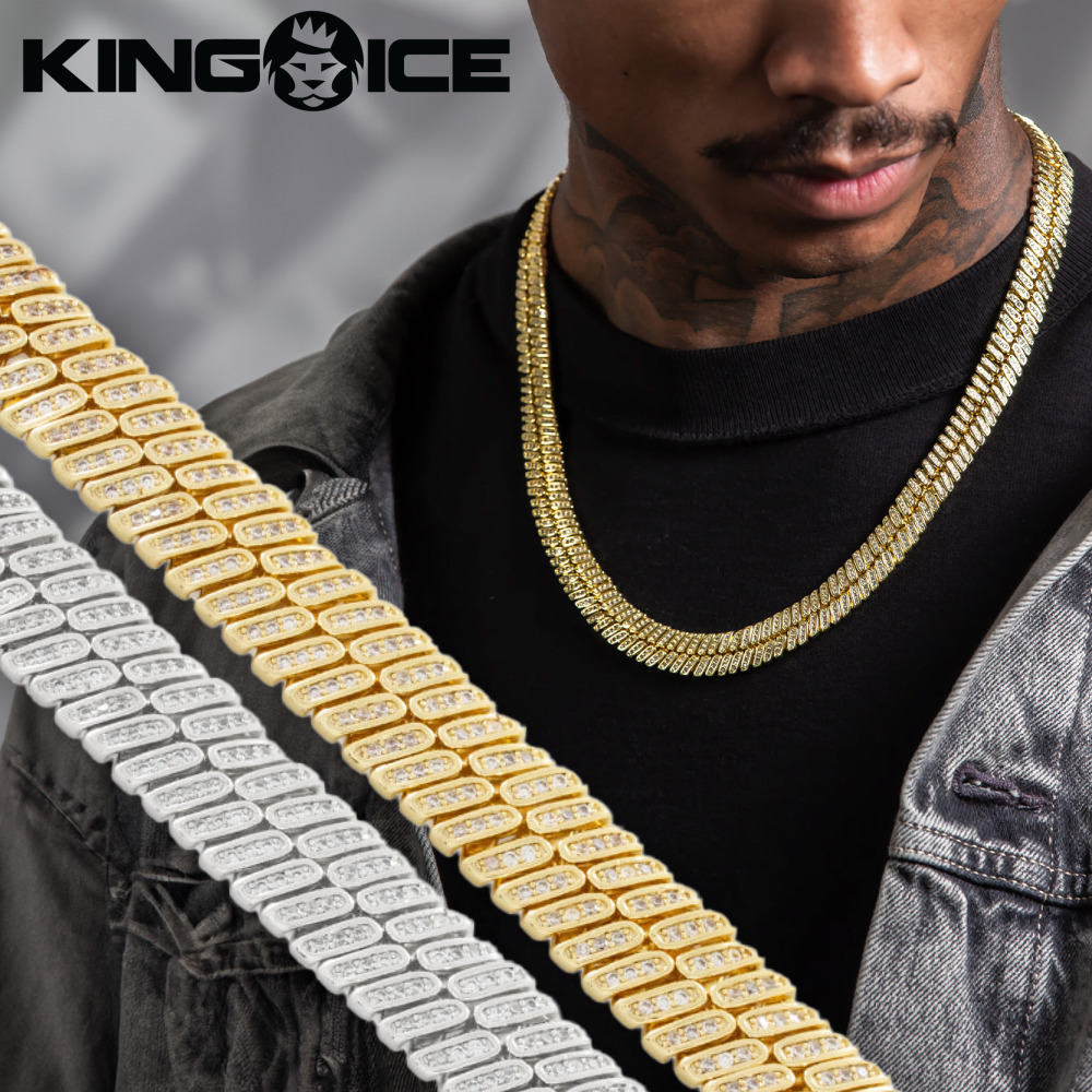 送料/関税無料【King Ice】12mm アイスドヘリンボーン 限定品