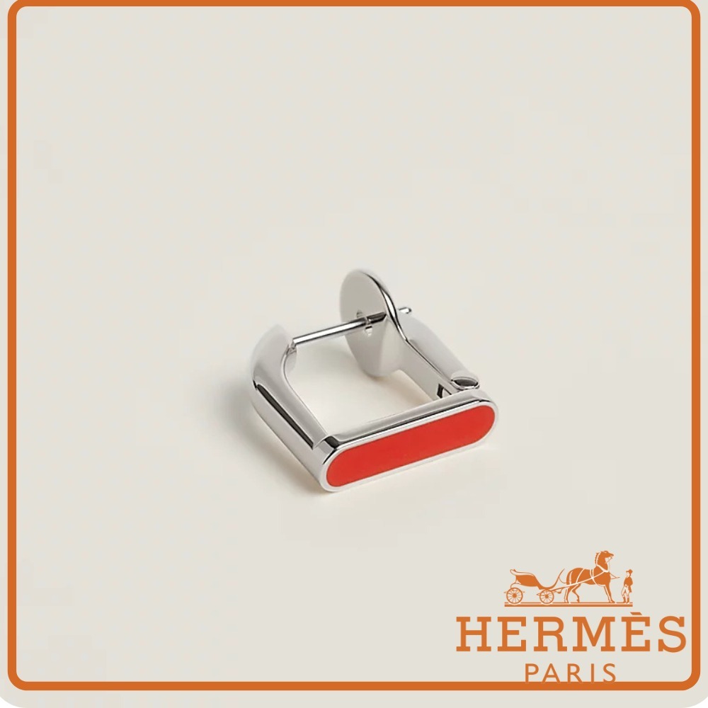 人気【HERMES】片耳用☆シングルピアス \"ETRIER\" 送料無料