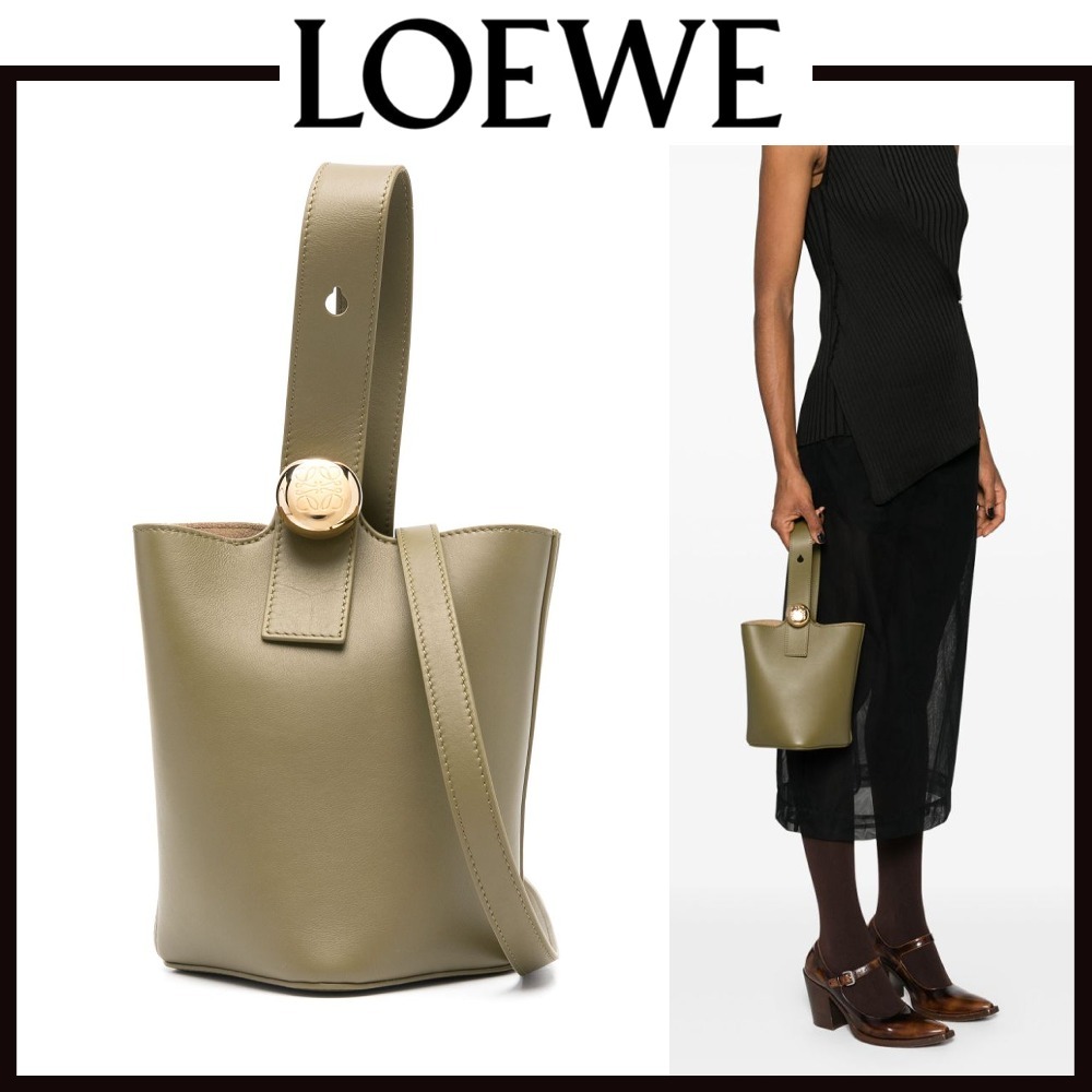 【VIP価格】LOEWE ペブル ミニバスケットバッグ