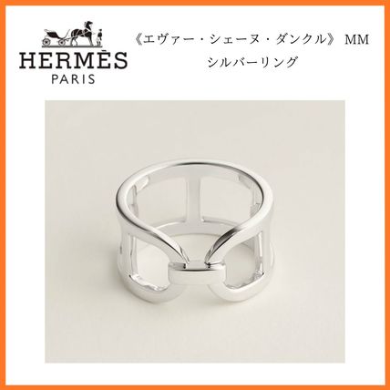大人気☆HERMES☆Bague Ever Chaine d'Ancre シェーヌダンクル Ever エヴァー HERMES Chaine dAncre(エルメス シェーヌダンクル
