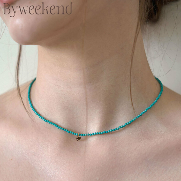 Byweekend☆Clover necklace ネックレス