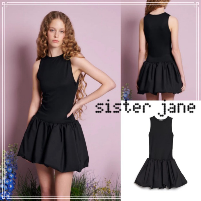 【sister jane】Meadowlark バルーン ミニ ワンピース