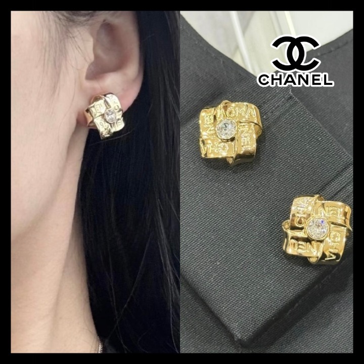 《25A♥お洒落なデザイン》CHANEL ピアス