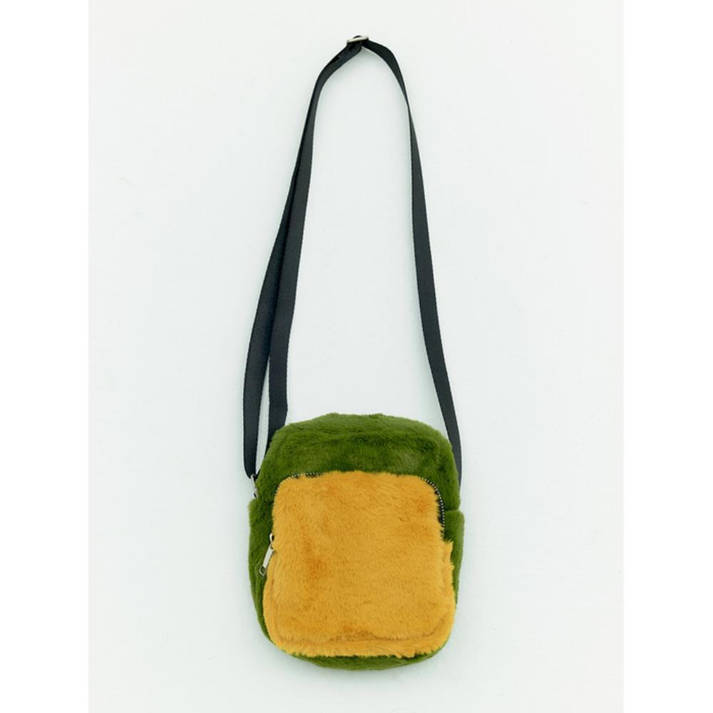 ★HPLLY LOVES LOVE★ Mini fur[Khaki Yellow]