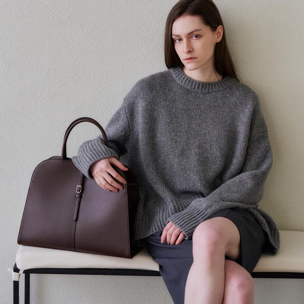 ★MONOROW★ BLANC LARGE BURGUNDY BROWN