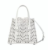 【ALAIA】MINA 20 LEATHER HANDBAG