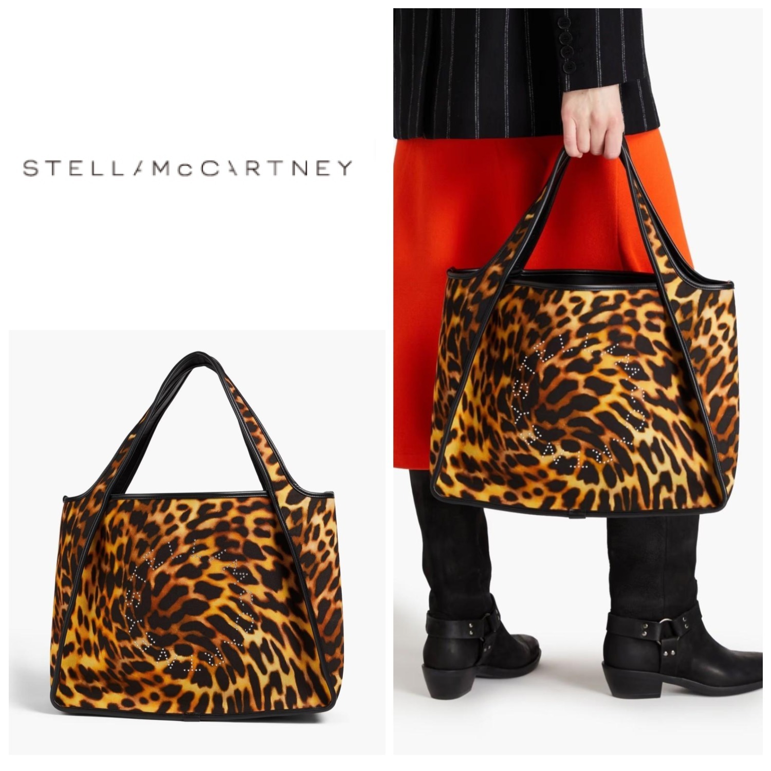 大人気！【STELLA MCCARTNEY】トートバッグ ヒョウ柄 レオパード