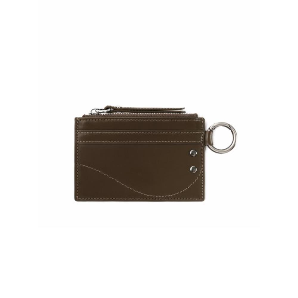 ★TOUT Y EST★ RIVET ZIPPER CASE BROWN FNSCW03BRF
