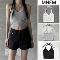 【mnem】Multi Strap Halter Sleeveless