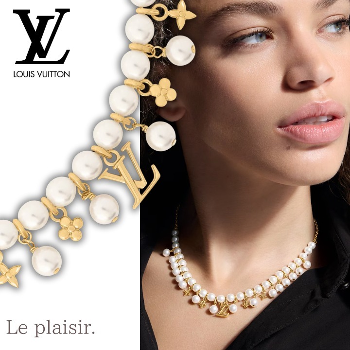 【国内完売】Louis Vuitton パール リバー ネックレス