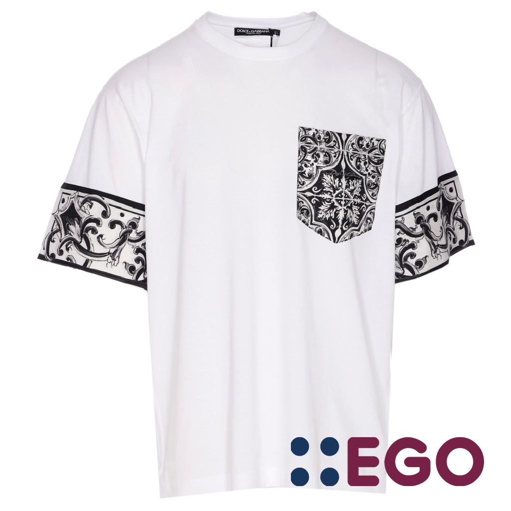 Tシャツ・カットソー MAIOLICA PRINT T-SHIRT