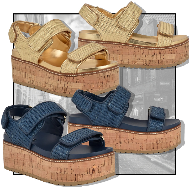 NINE WEST ★【ウェッジサンダル】Heavin Plaform Wedge Sandals