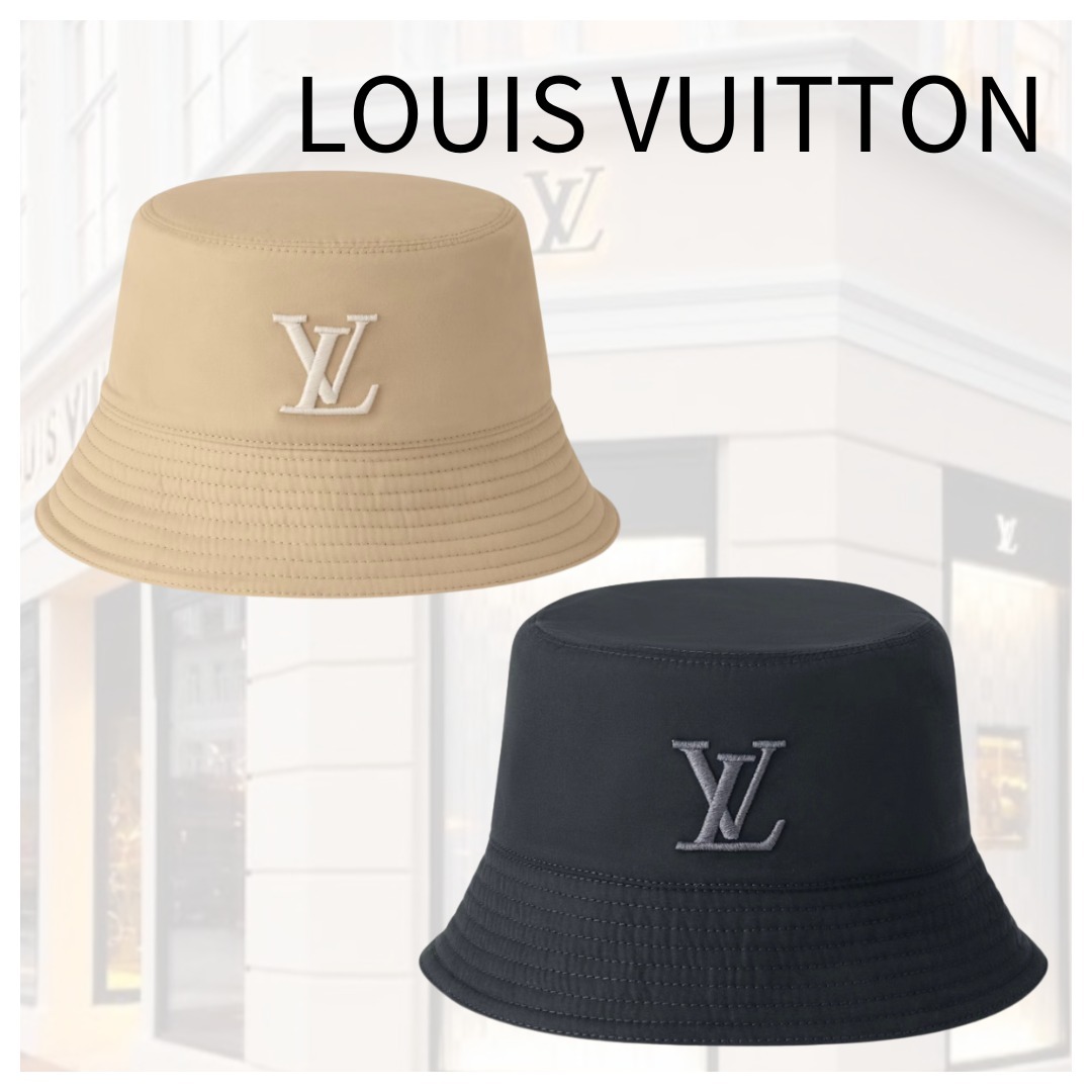 【シンプルでシーンを選ばない】LOUIS VUITTON バケットハット