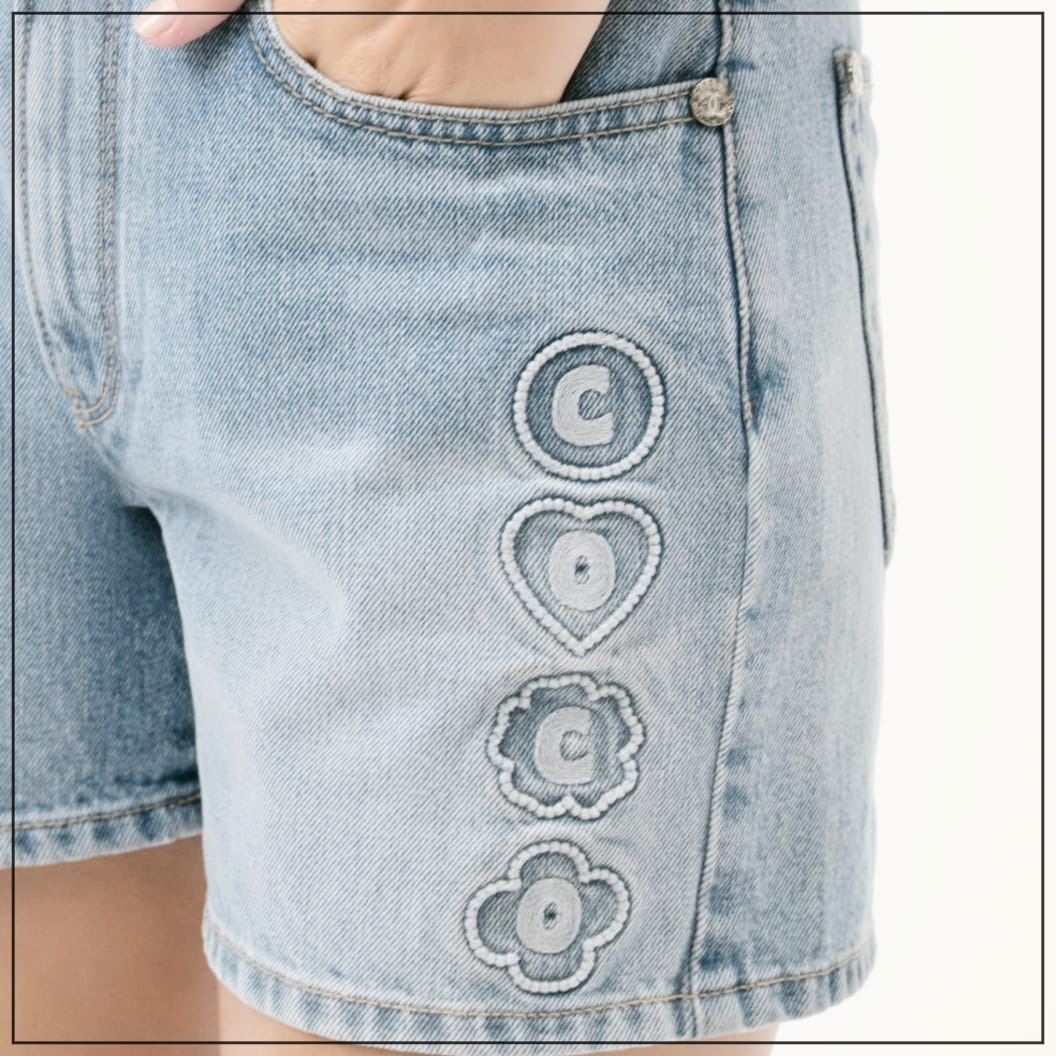 《かわいい》CHANEL ココビーチ ショートパンツ