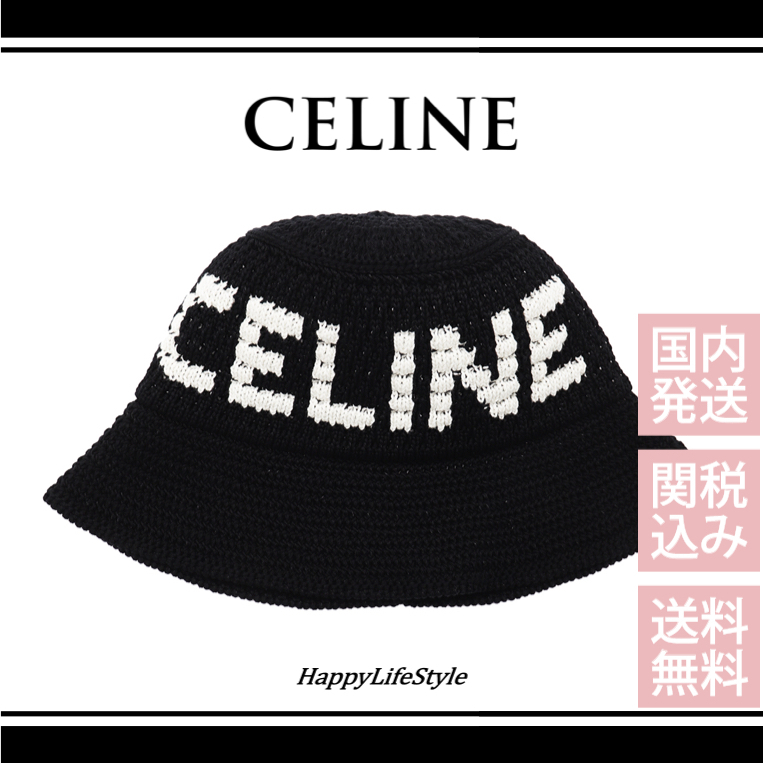 お気に入り♪◇クロシェ Bucket Hat◇CELINE