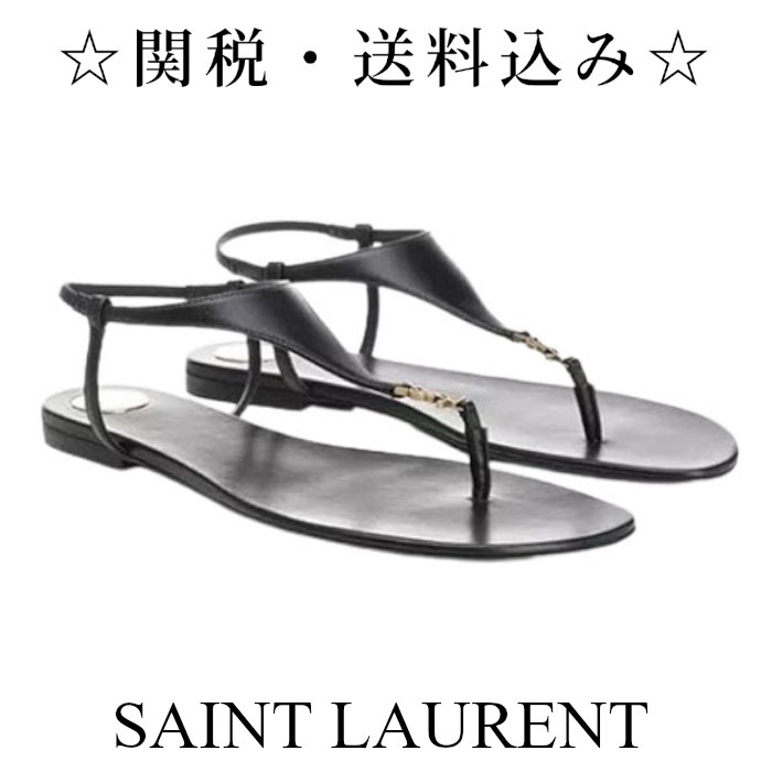 ☆国内発送☆ SAINT LAURENT Cassandra sandals