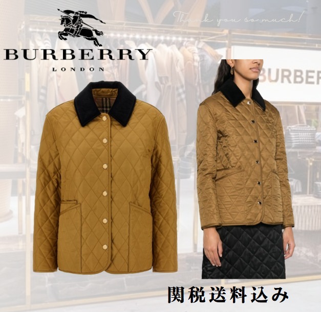 【関税込み】BURBERRY Quilted jacket