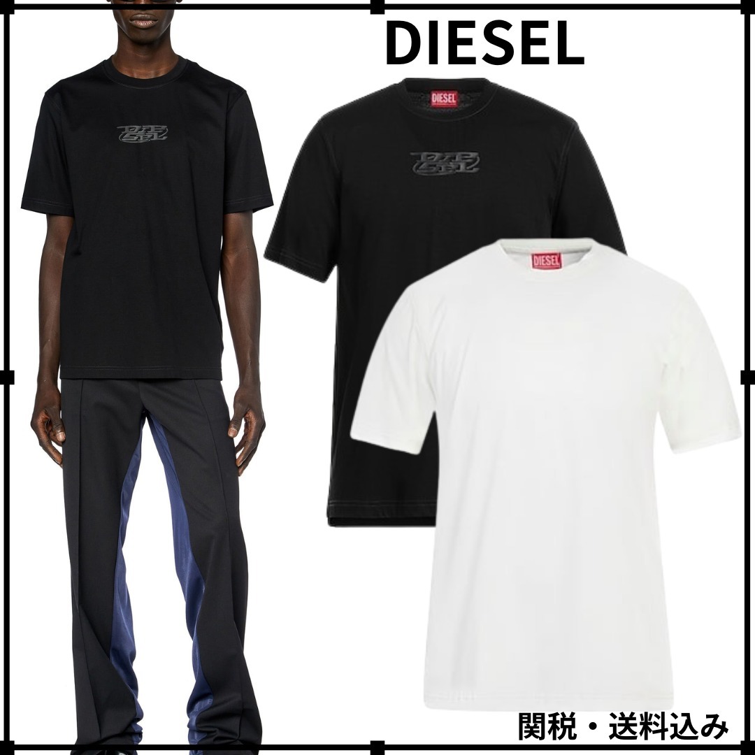★DIESEL★ディーゼル T-Must-Slits-N 半袖 Tシャツ 関送料込