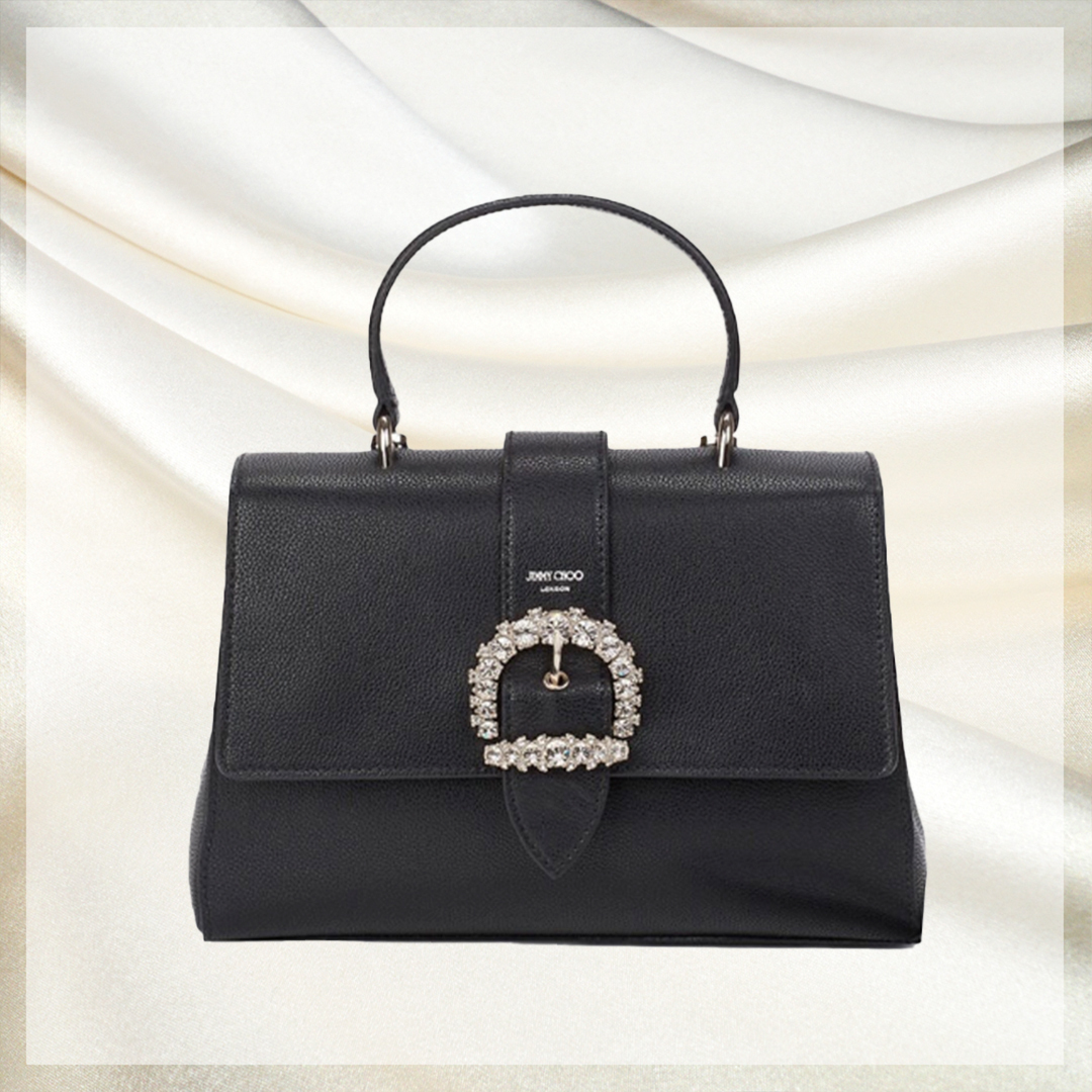 JIMMY CHOO■Leather Top Handle Bag■ハンドルバッグ