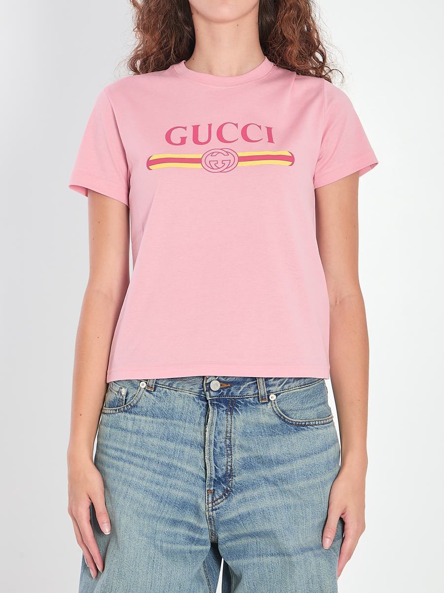 【関税＆送料込み】Gucci Printed Logo T-Shirt
