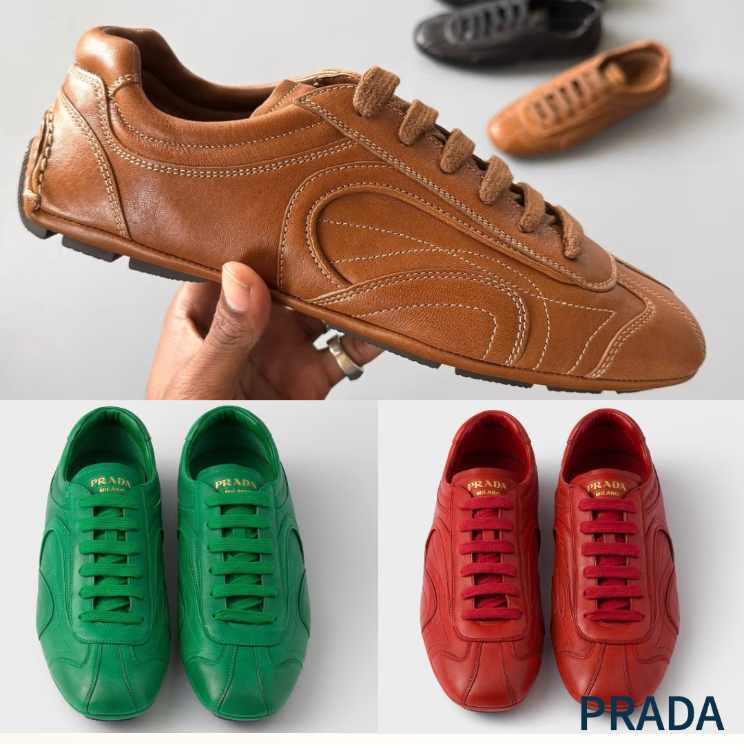 洗練デザイン《PRADA》モンテカルロ リ エディション スニーカー