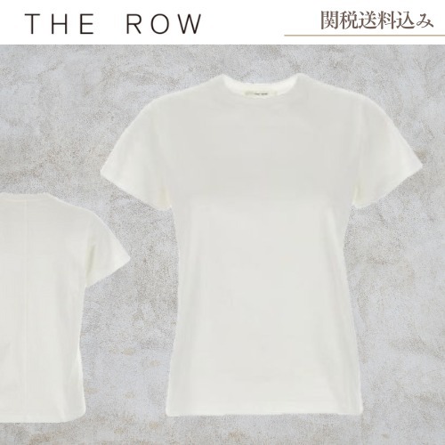 Tシャツ・カットソー THE ROW Women Tops 8652K643WHT White
