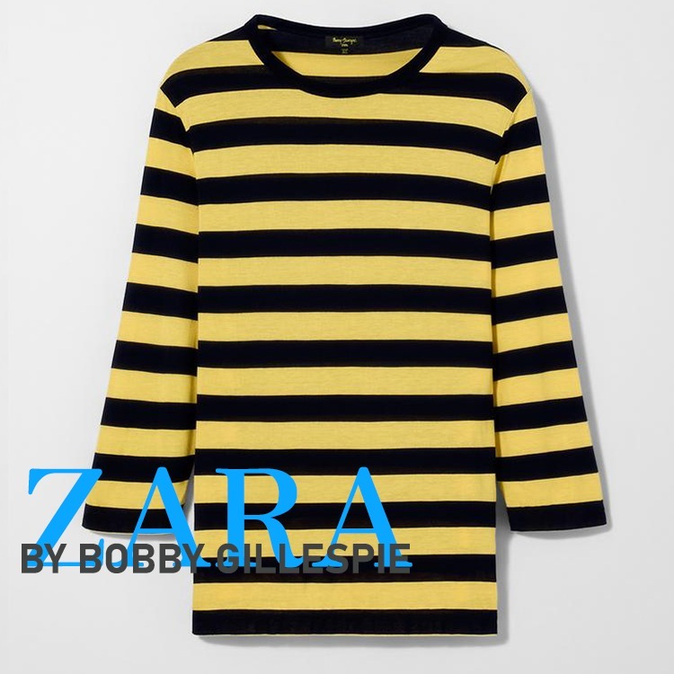 【ZARA×Bobby Gillespie】ストライプTシャツ 0722/307/105