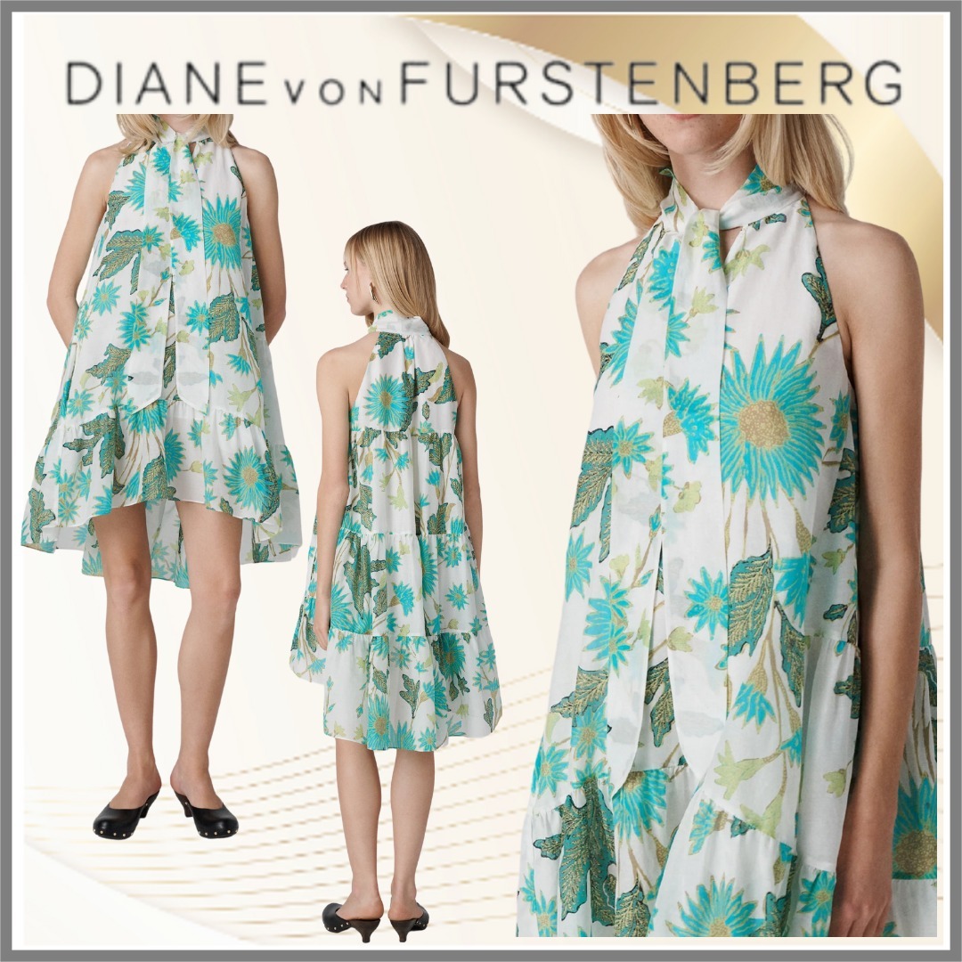【DIANE von FURSTENBERG】翡翠のドレス