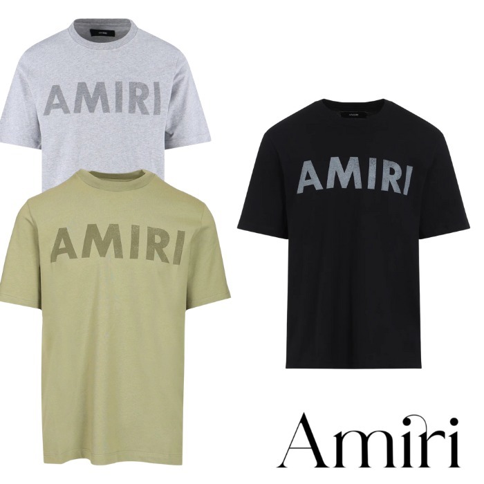 AMIRI☆VIP価格  ロゴプリントクルーネックTシャツ