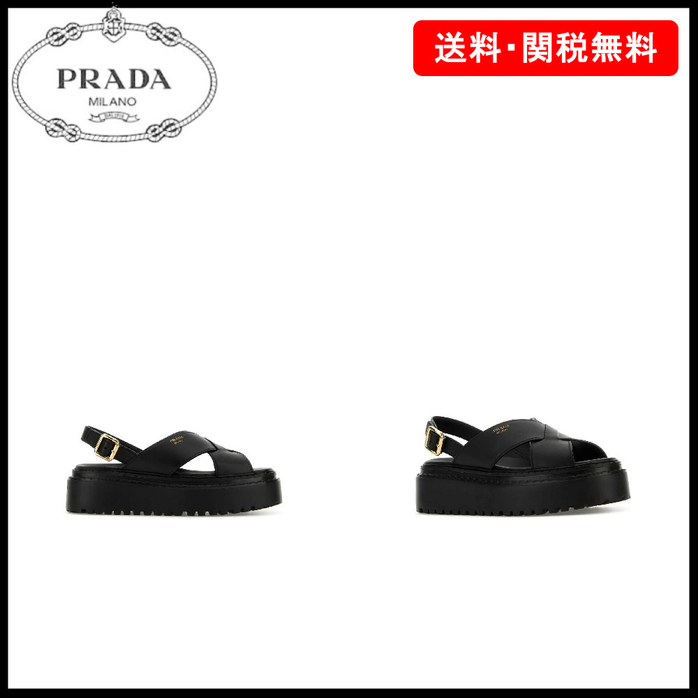【PRADA】スリングバック サンダル☆SALE中
