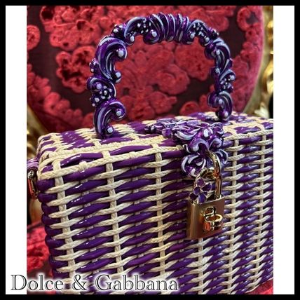 品質保証 パープル（紫）系 Dolce & Gabbana(ドルチェ&ガッバーナ) - 海外 バッグ