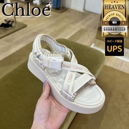 VIP価格SALE★Chloe★Woodyミュール Chloe クロエ サンダル WOODY ウッディ CHC22U188Z3 レディース