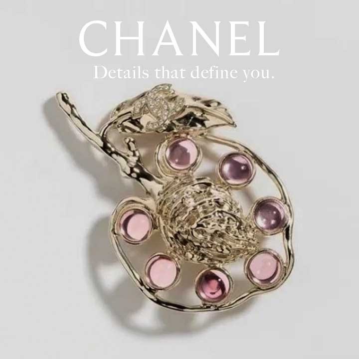 *唯一無二の輝きで差をつける*【CHANEL】ブローチ