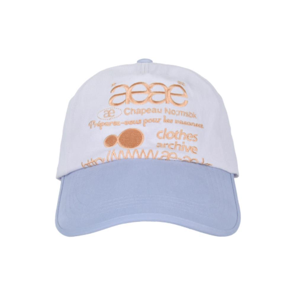 ★AEAE★ WEB LOGO 5 PANNEL BALL CAP GREYISH PURPLE A231UAA0