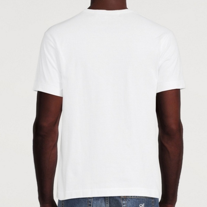 遊び心《COMME DES GARCONS PLAY》ドット ダブルハート Tシャツ
