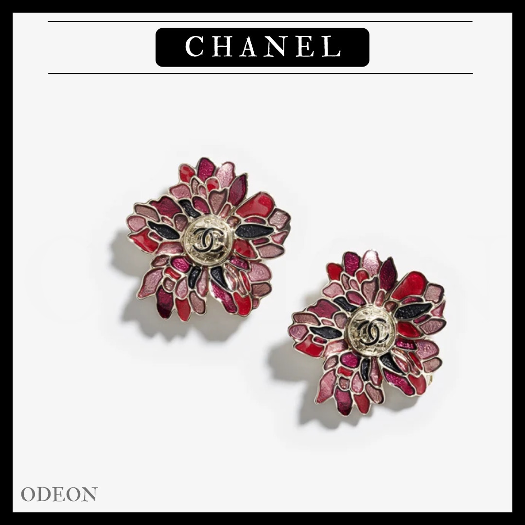 *25A限定♡希少*【CHANEL】フラワー スタッドピアス